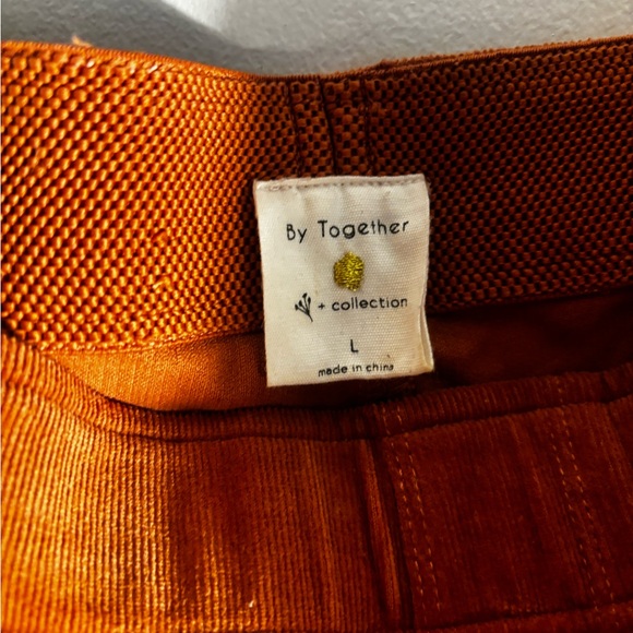 By Together Boutique Collection slip on corduroy flares - Picture 3 of 3